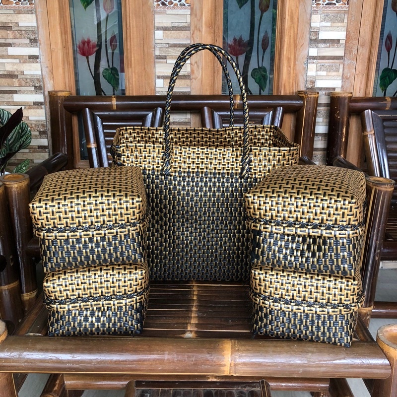 tas anyaman bali  tas anyaman keben jali premium