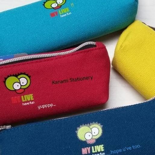 

BAYAR DITEMPAT Cotton Pencil Case Pouch Tempat Kotak Pensil Katun - My Live Have Fun./TEMPAT PENSIL AESTHETIC/TEMPAT PENSIL ANAK PEREMPUAN/TEMPAT PENSIL LUCU/TEMPAT PENSIL 3D/TEMPAT PENSIL TRANSPARAN/TEMPAT PENSIL LUCU/TEMPAT PENSIL KOREA/TEMPAT PENSIL
