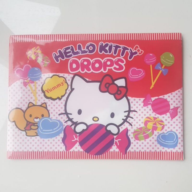 

Map / tempat file kertas HELLO KITTY Sanrio preloved