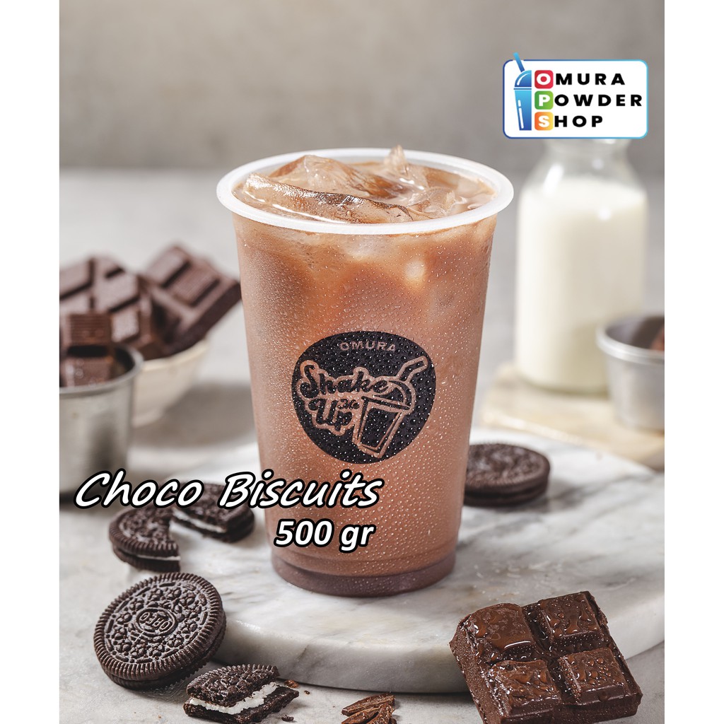 

Omura Shake Bubuk Minuman Premium Plain Rasa Choco Biscuits 500 Gr