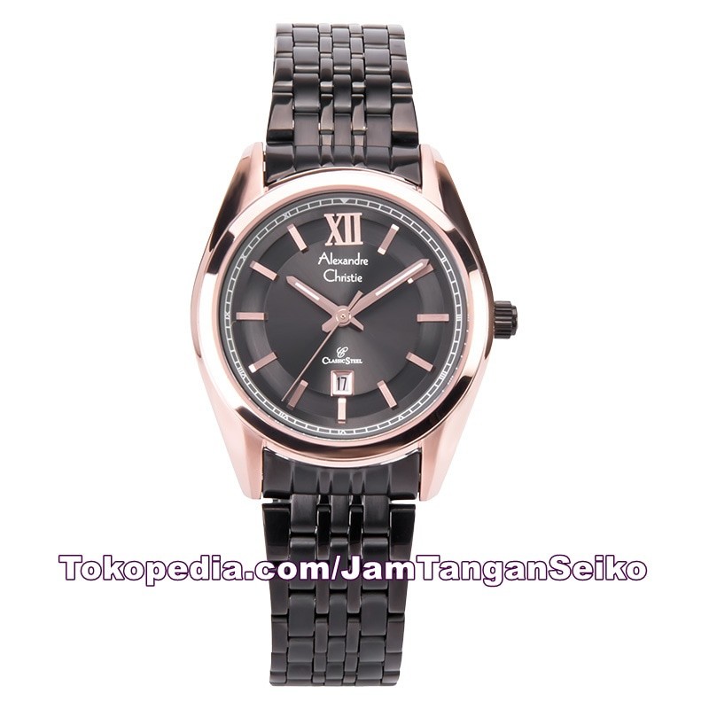 Jam Tangan Wanita Alexandre Christie AC 8501 LD BBRBA Stainless Steel