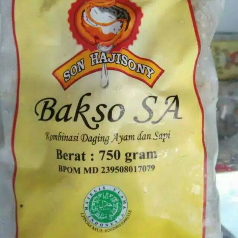 

Bakso sony SA