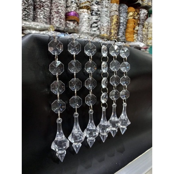 Tirai Kristal / Kristal Juntai (Per Lusin)