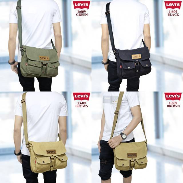TAS SLEMPANG MERK LEVIS 609 B