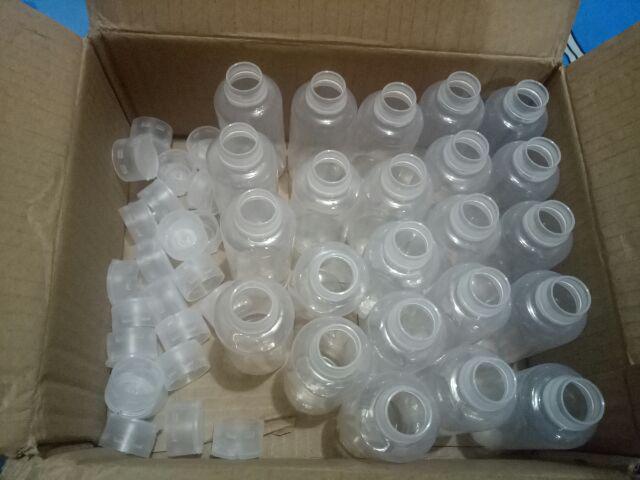 Botol Pp 60 Ml Plus Tutup Flip Top