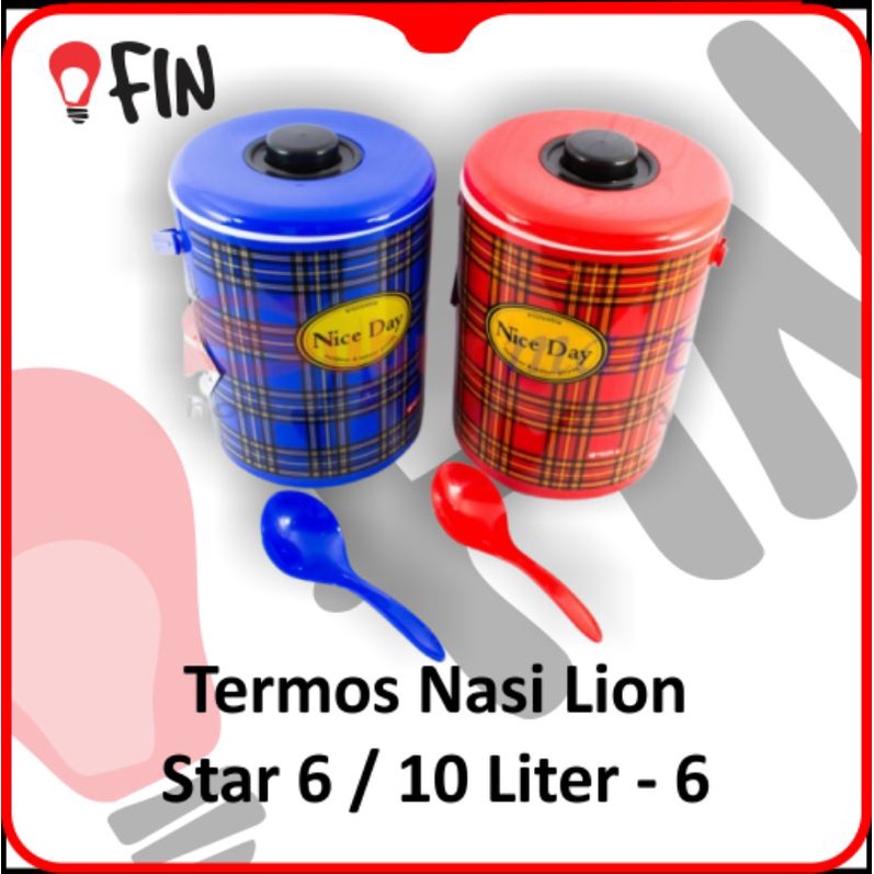 Termos Nasi Lion Star 6 / 10 Liter