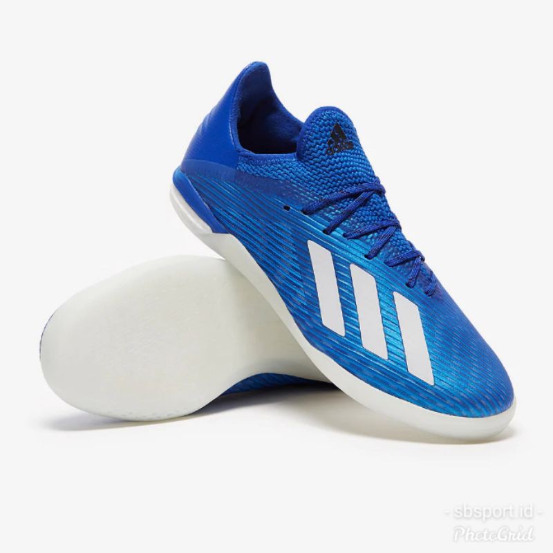 SEPATU FUTSAL ADIDAS X 19.1 IN ROYAL BLUE
