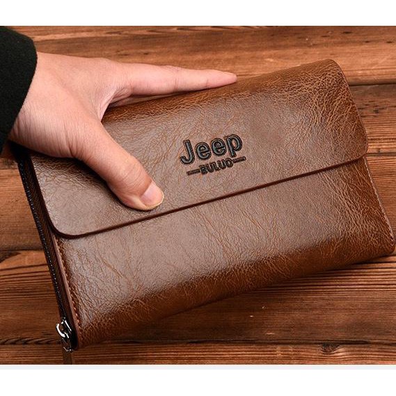 Dompet Pria Panjang Jeep Clutch Kualitas Premium 9068