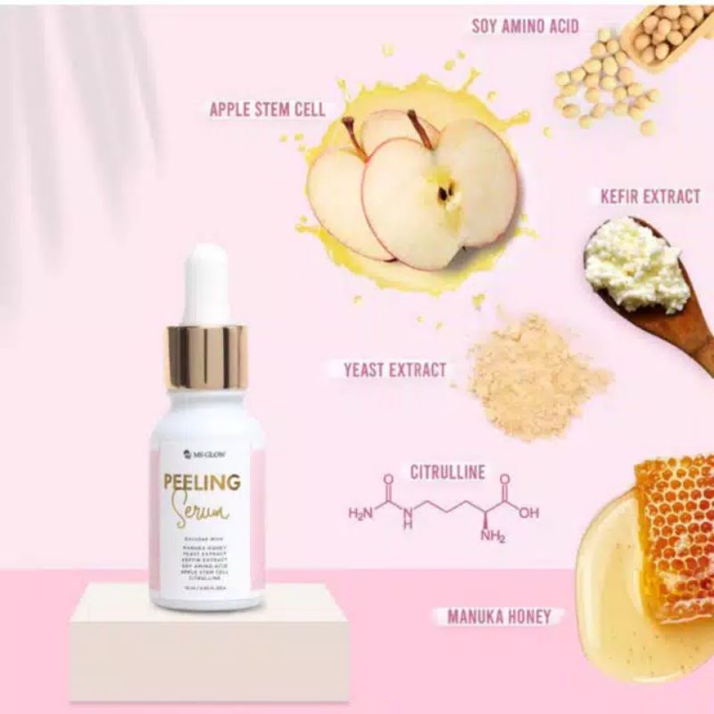 MS glow peeling serum / peeling serum MS glow / serum MS glow / MS glow serum / serum pengelupasan