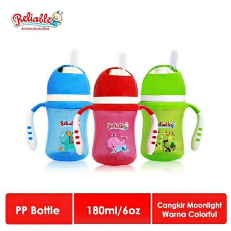 Reliable moonlight cup 180 ml RCM6405/Botol Minum Anak/Botol minum sedotan