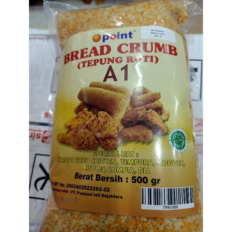 

Tepung Roti/ Bread Crumb 500 gram