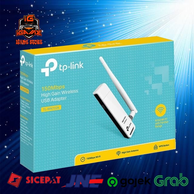 TP Link TL-WN722N Antena REady GAN