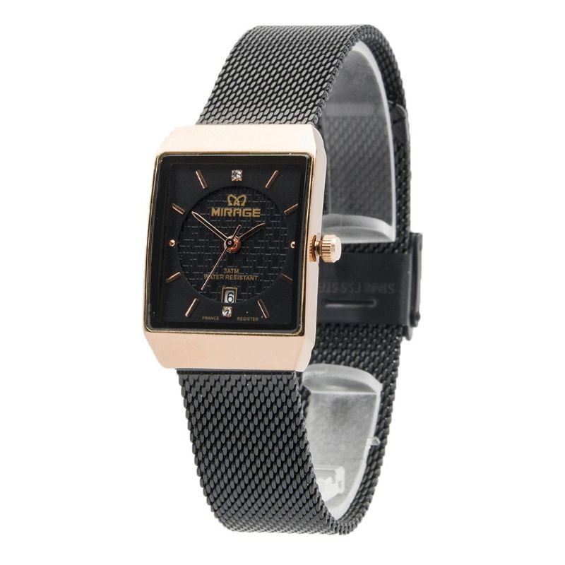 (Toko Ricoh) Jam Tangan Wanita Mirage Original 8669 Free Box