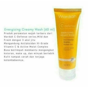 ★ BB ★ WARDAH C-Defense Energizing Creamy Wash 60ml