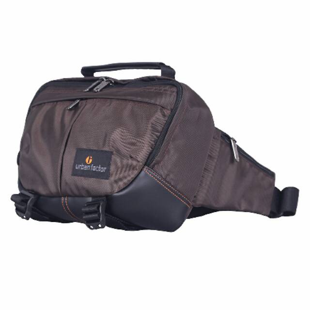Tas Pinggang Original Urban Factor Line Brown
