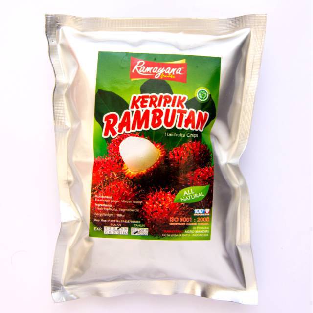 

Keripik buah Rambutan / kripik oleh-oleh khas Malang Ternikmat