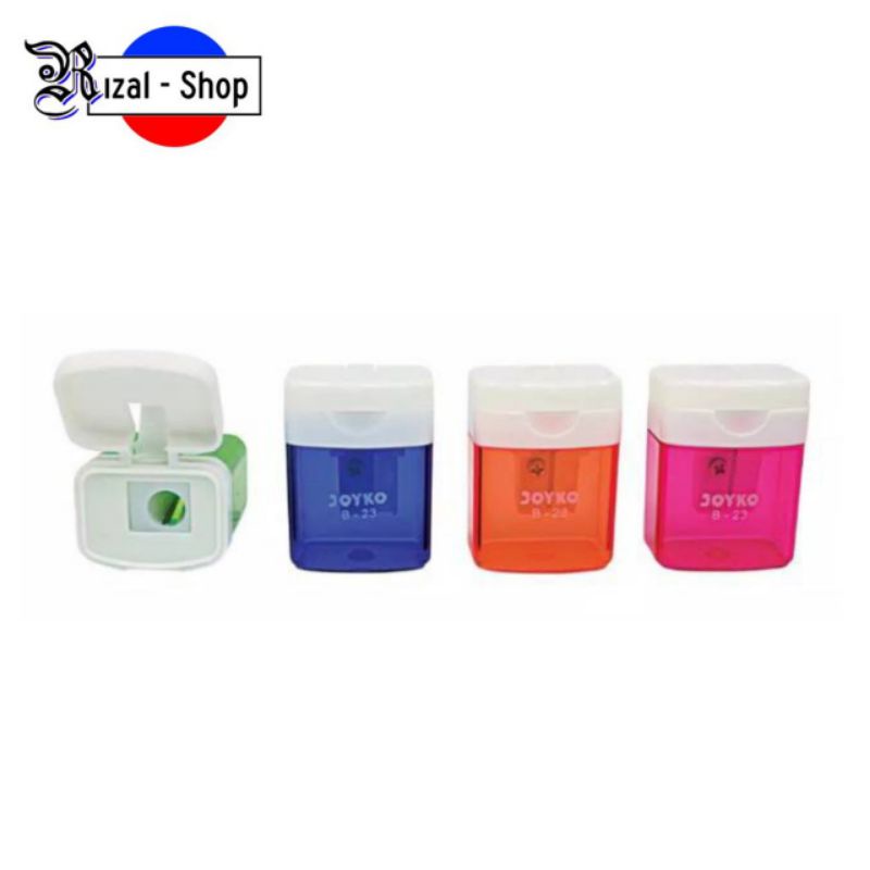 

Rautan Pensil / Serutan Joyko B-23 Tong 1 Lubang Sharpener