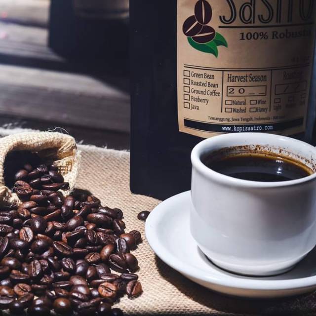 

Kopi Sastro Robusta Temanggung Roasted Bean
