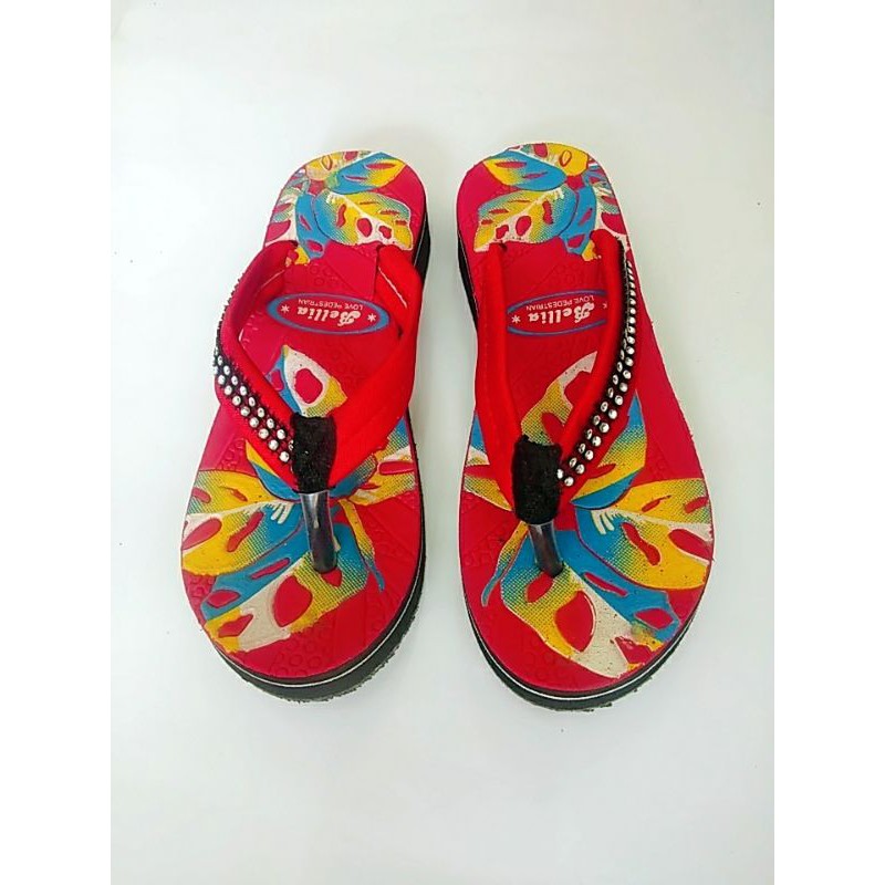 sandal japit wanita monte wedges terbaru terlaris