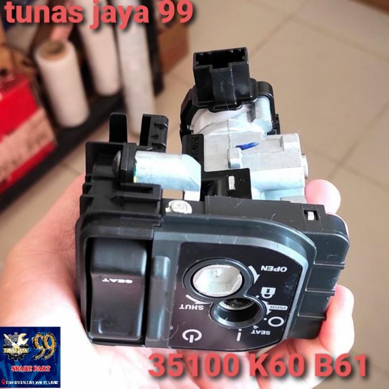 35100-K60-B61 Kunci Kontak Vario 125 eSP 2018 2019 2020 K60R original AHM