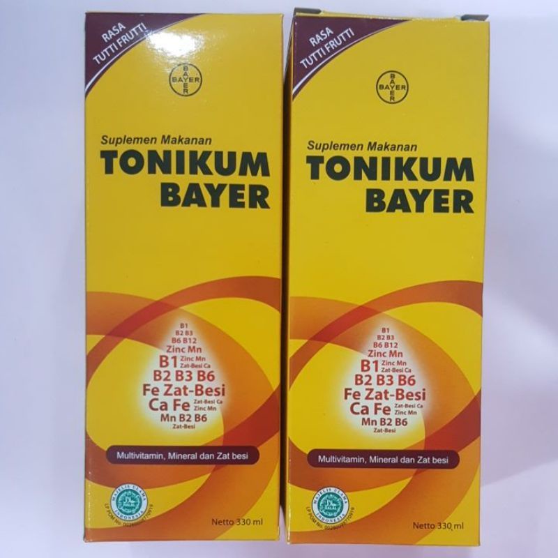 TONIKUM BAYER/Syrup penambah darah @330 ml