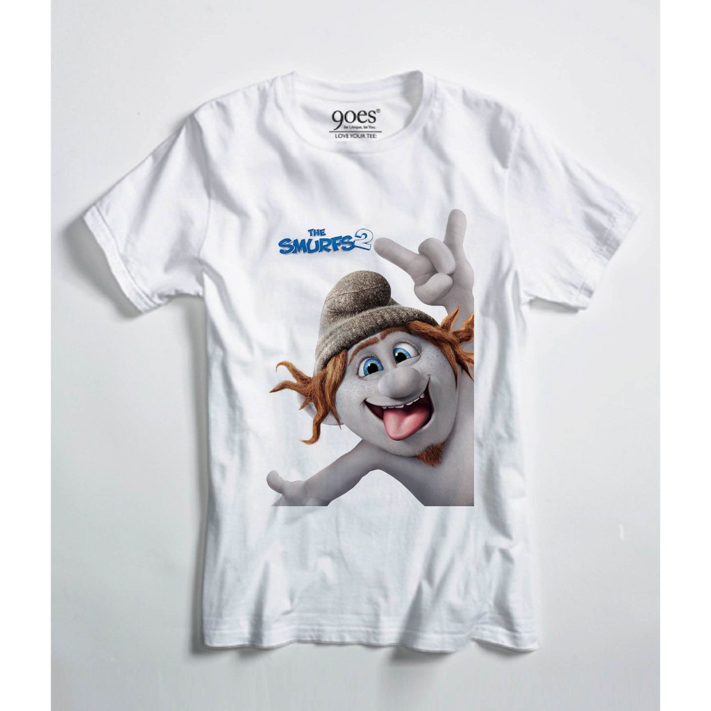 Kaos Anak CEWEK COWOK THE SMURF SMURFETTE Tshirt Bayi Lucu Premium - 09