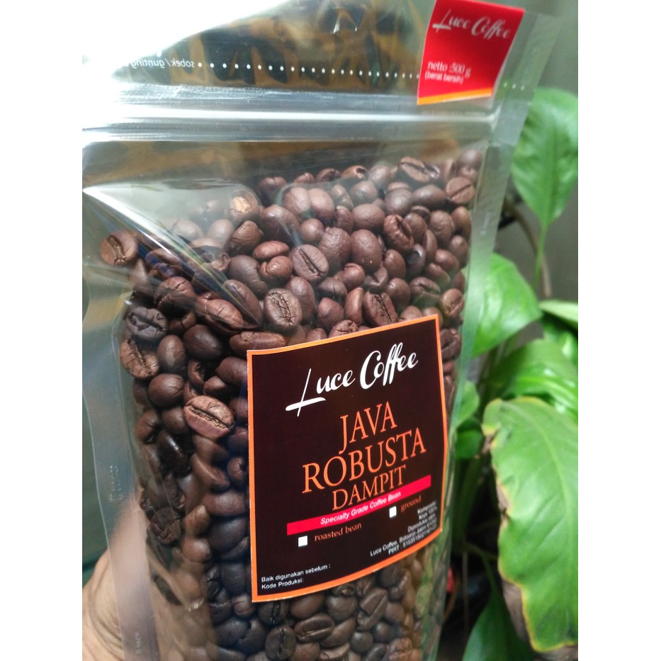 

Kopi Java Robusta Dampit 900gr - Luce Coffee - Biji atau Bubuk