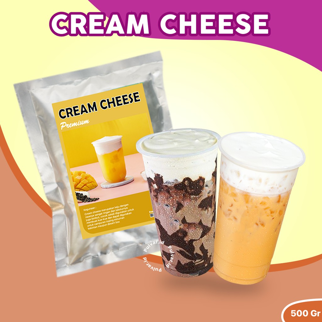 BUBUK CHEESE CREAM / TOPING CHEESE CREAM 500GR / KRIM CHEESE BUBUK / CHEESE TEA CREAM POWDER 500GR