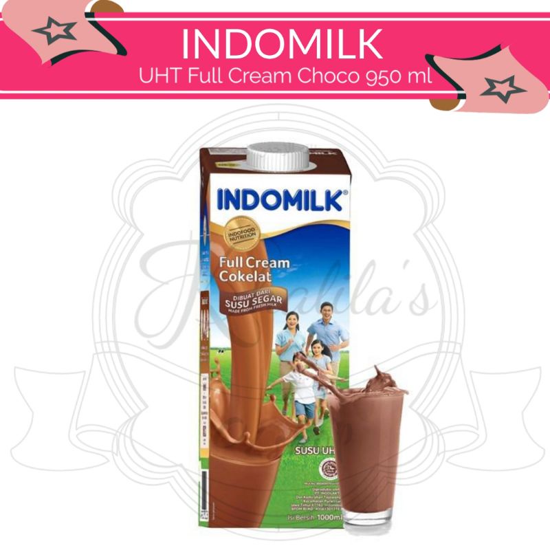 

INDOMILK UHT Full Cream Cokelat 950ml