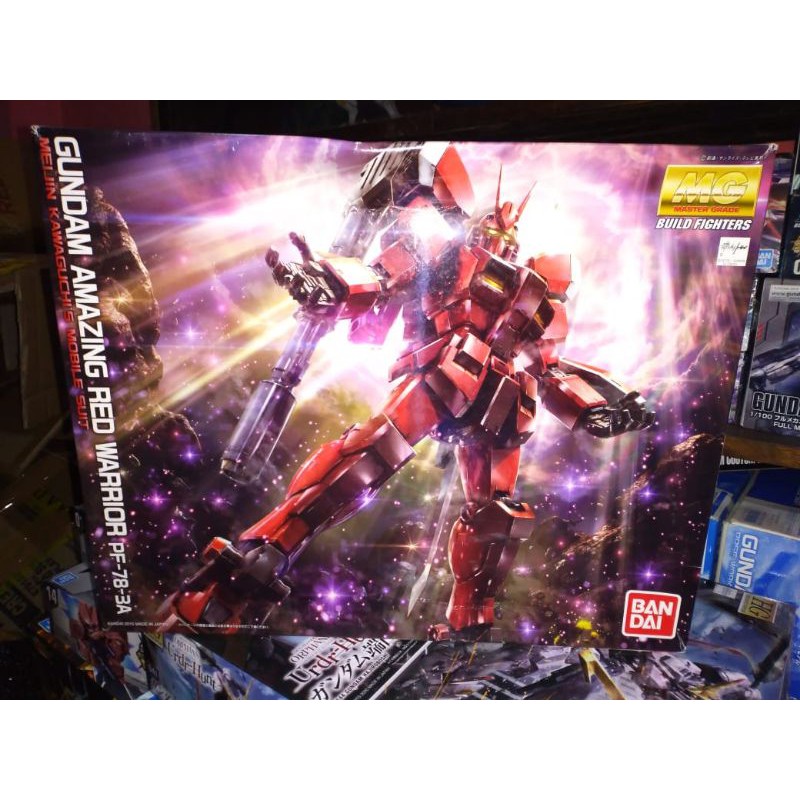 mg amazing red warrior bandai