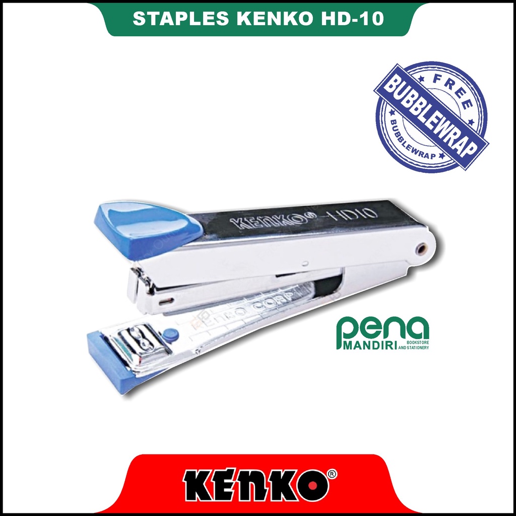 Staples Stapler Kenko HD 10 (Ukuran Sedang)