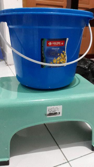 Ember 1.25 Gallons Lux Pl-10 Lion Star Ember Kamar Mandi Tempat Sikat Gigi Ember Plastik Serbaguna