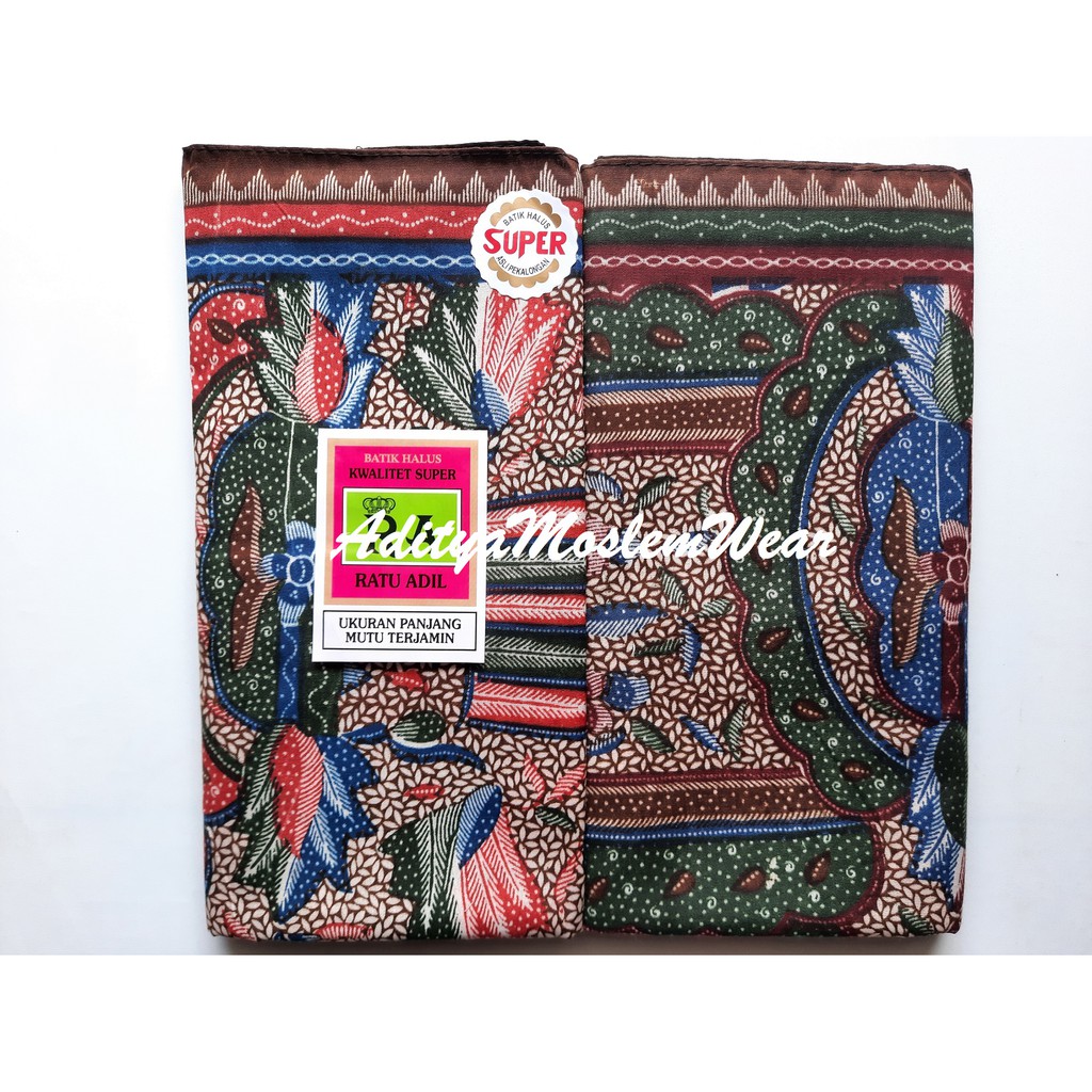 PAKET HEMAT 3 PCS KAIN PANJANG / KAIN JARIK BATIK RA RATU ADIL / KAIN SAMPING KEBAT PANJANG