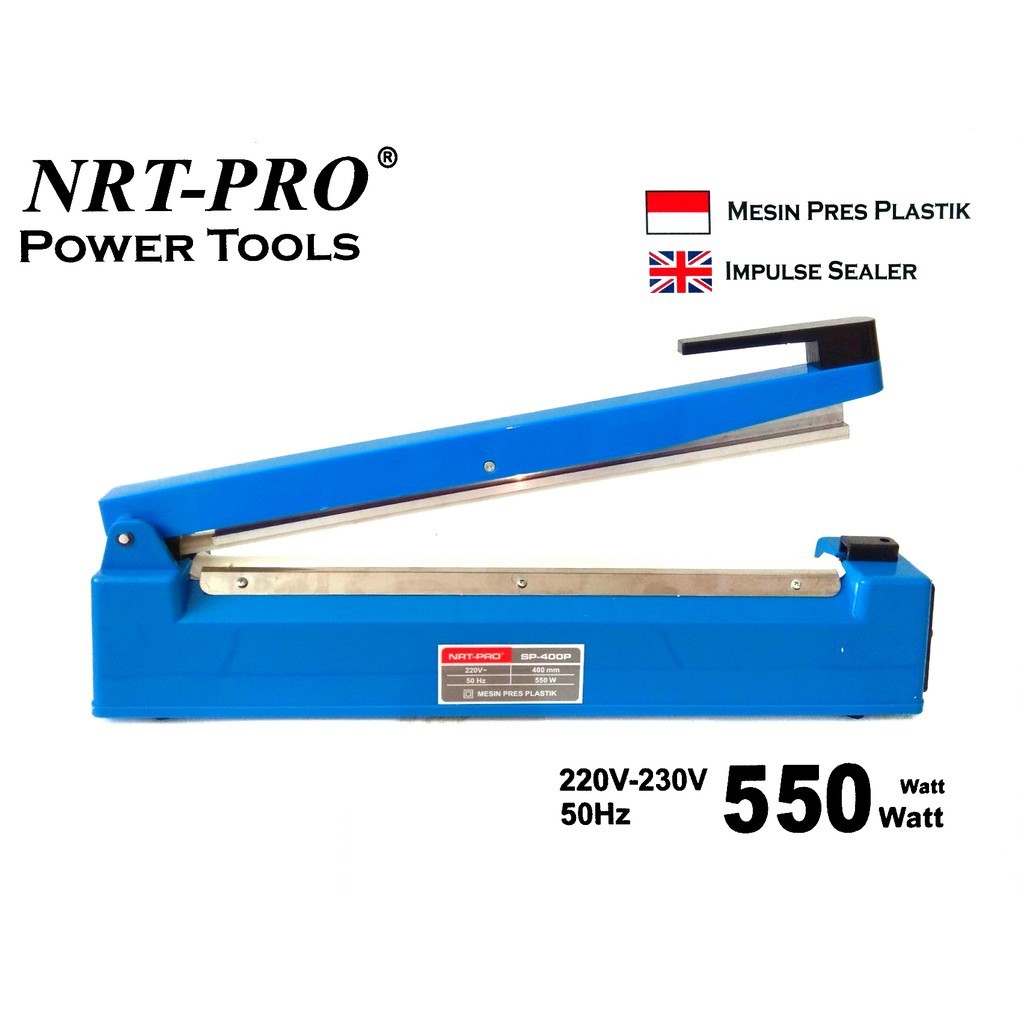 Alat Mesin Perekat Pres Lem Plastik / Impulse Sealer 40cm NRT-Pro