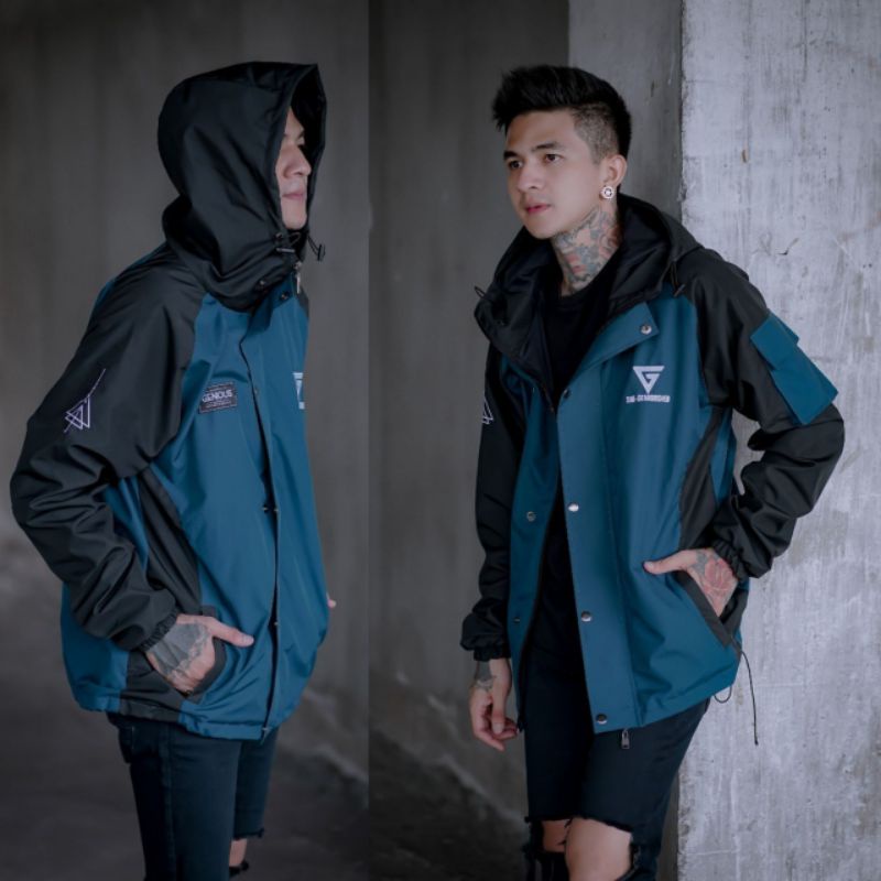 (COD) JAKET CASUAL SALVIO HEXIA / JAKET PARASIT / PARKA CASUAL / JAKET OUTDOOR / JAKET PRIA PREMIUM