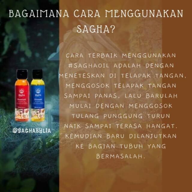 Sagha ultimate / sammo / sagha biru