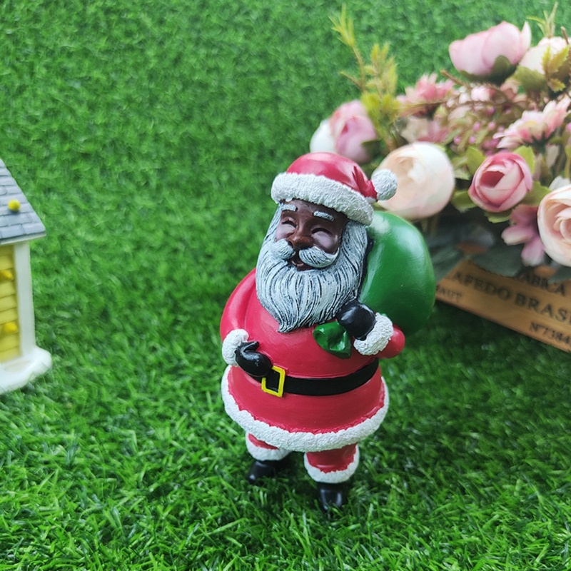 Figure Desain Kartun Santa Natal Untuk Dekorasi Desktop Sekolah Dan Kantor