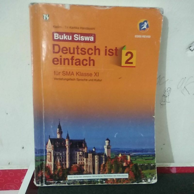buku siswa bahasa Jerman (Deutsch ist einfach)  SMA kelas 2-11 penerbit tiga serangkai