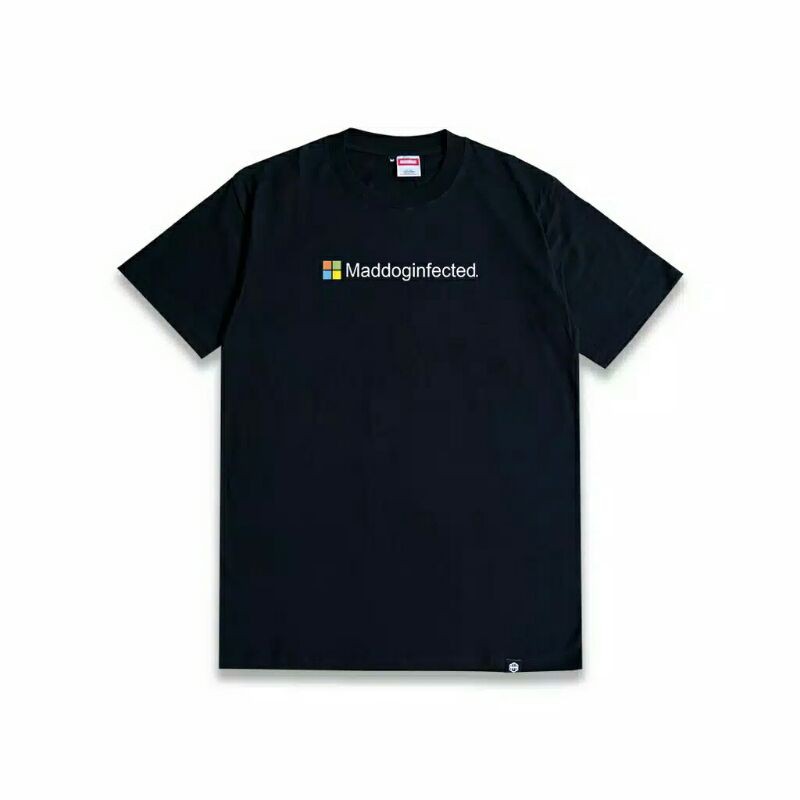 MADDOG INFECTED TSHIRT MICROSOFT (SS 01 BLACK)