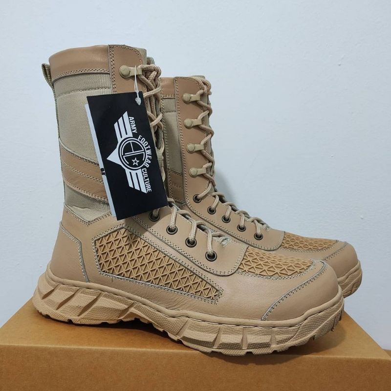 SEPATU PDL GURUN SARANG TAWON KULIT SAPI ASLI SEPATU PDL TNI POLRI SECURITY