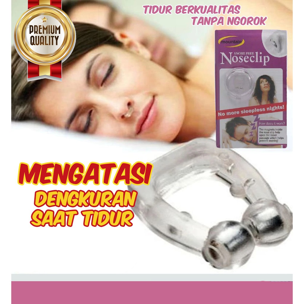 Alat Anti mendengkur noseclip penghilang dengkur ngorok ampuh