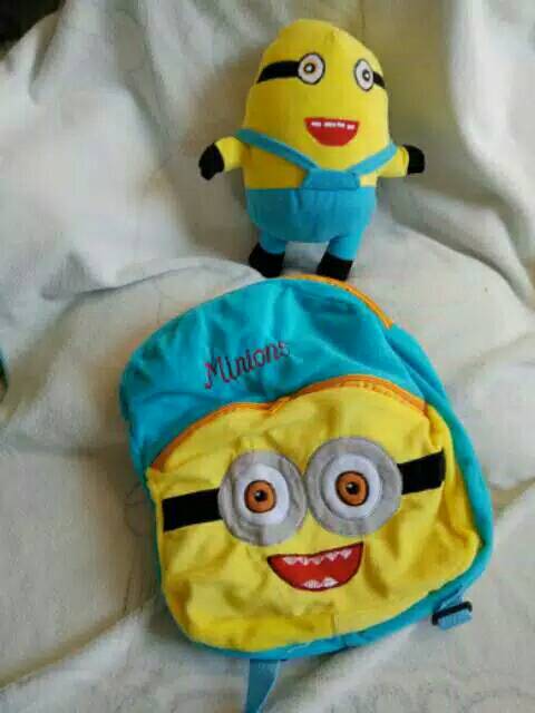 Paket hemat tas dan boneka