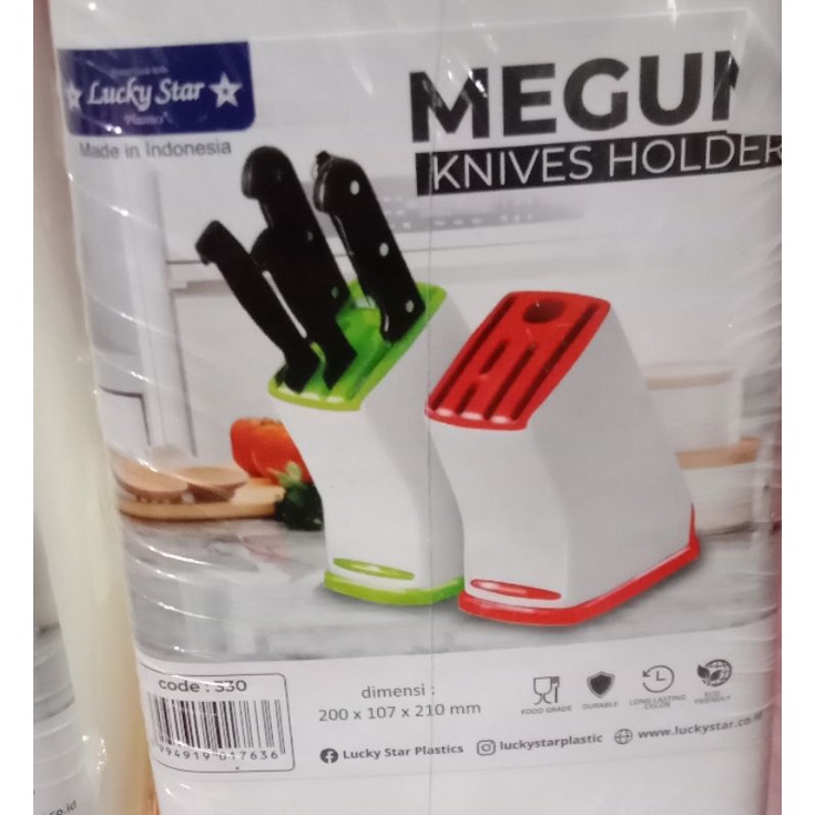 tempat pisau dapur / wadah penyimpanan pisau