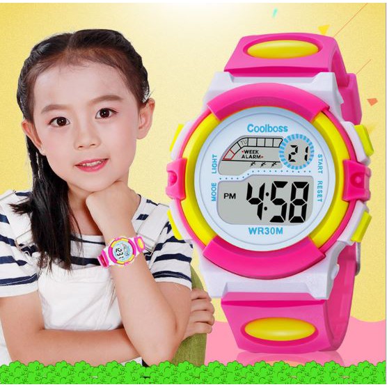 Jam Tangan Anak Anak Original COOLBOSS Digital Murah ANTI AIR Terbaru