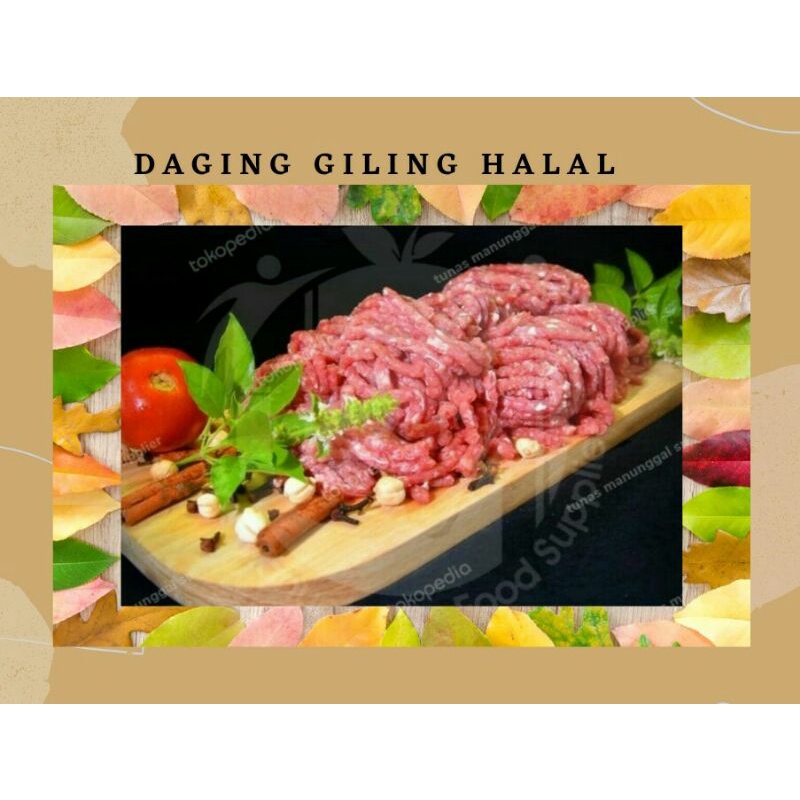 

DAGING SAPI GILING HALAL 500 GRAM