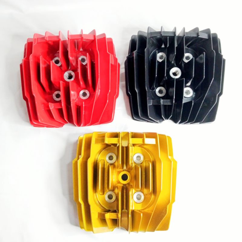 Silinder Kop Nanas head Belimbing YZ125 PNP RX King HITAM-5