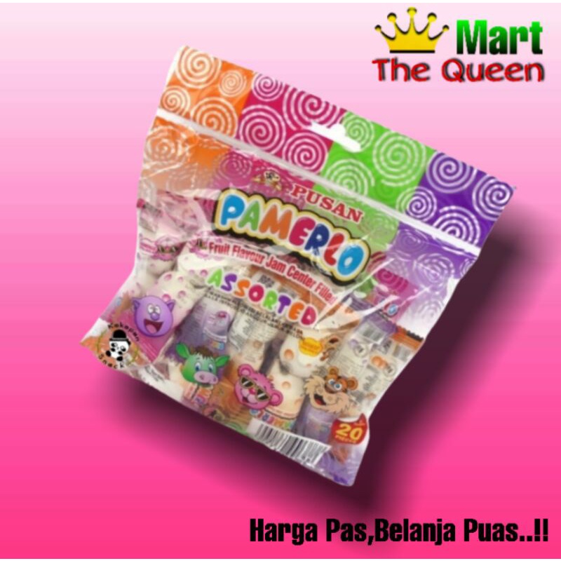 PAMERLO marsmallow permen isi 20 pcs