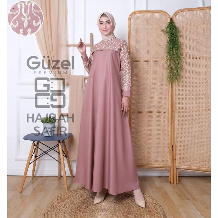 Gamis Hajrah Safir //gamis terbaru//gamiskatuntoyobo