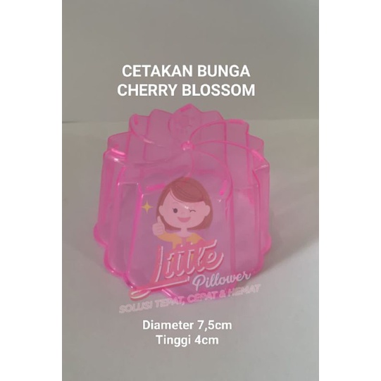 Cetakan Nasi Bunga Cherry/cetakan bento/bento rice mold/cetakan puding