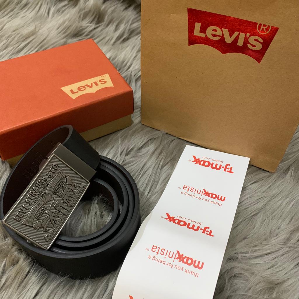 IKAT PINGGANG PRIA B3252 HOURS BLACK BELT